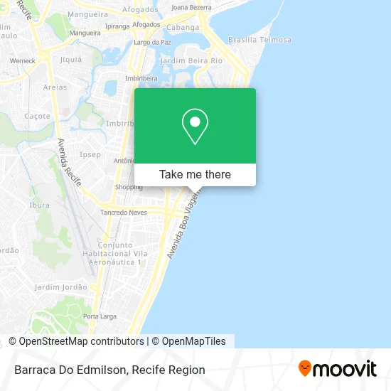 Barraca Do Edmilson map