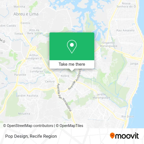 Pop Design map