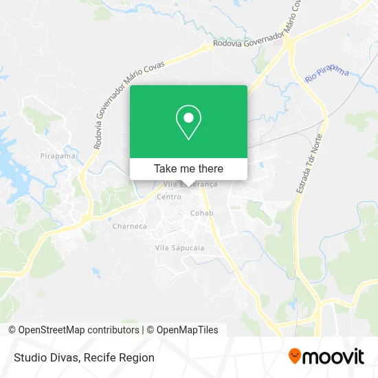 Studio Divas map