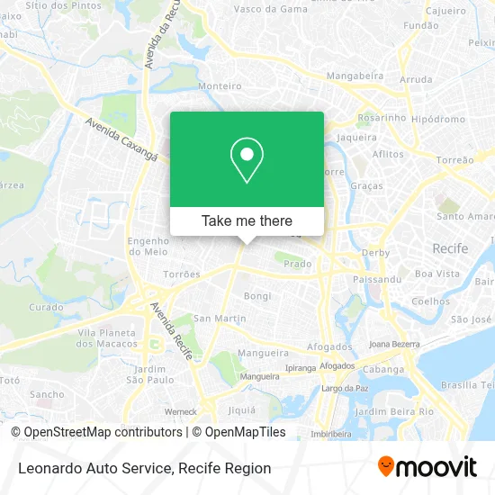 Leonardo Auto Service map