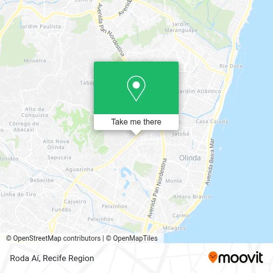 Roda Aí map
