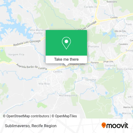 Sublimaverso map