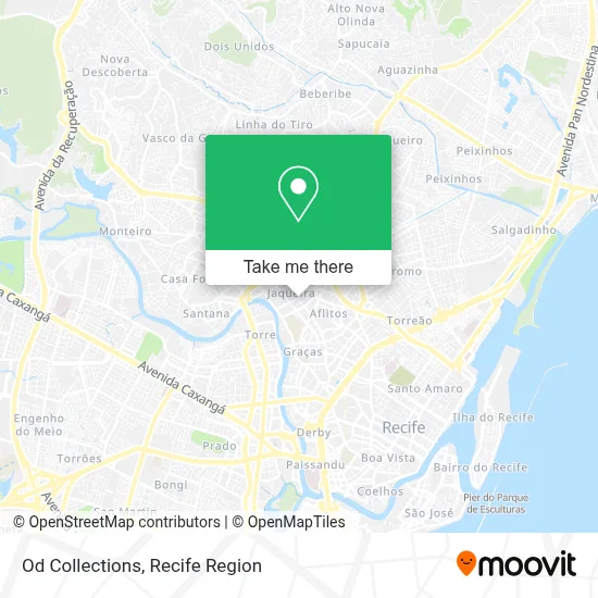 Od Collections map