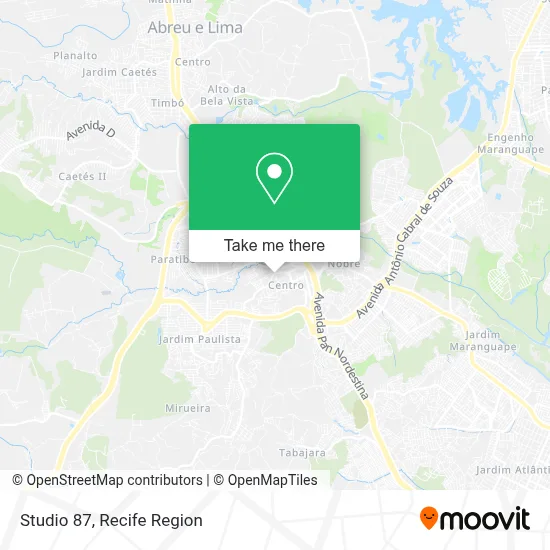 Studio 87 map