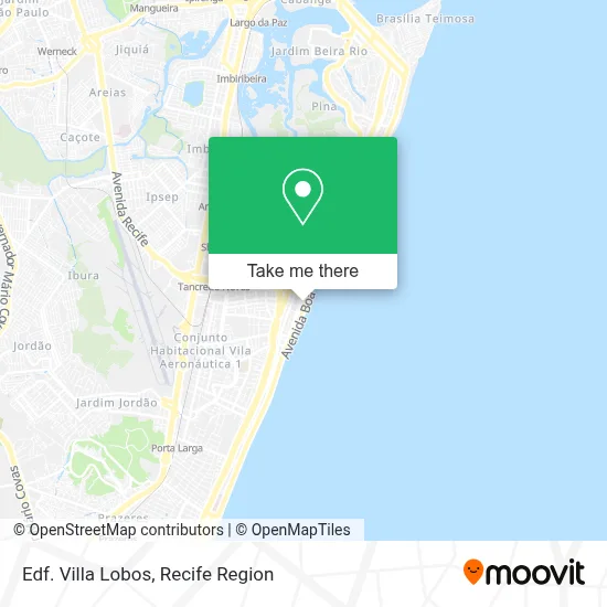 Edf. Villa Lobos map