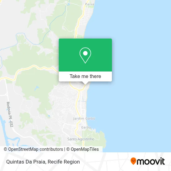 Quintas Da Praia map