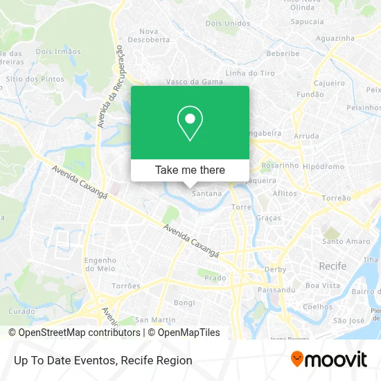 Up To Date Eventos map