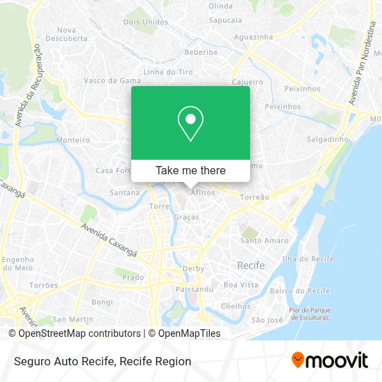 Seguro Auto Recife map