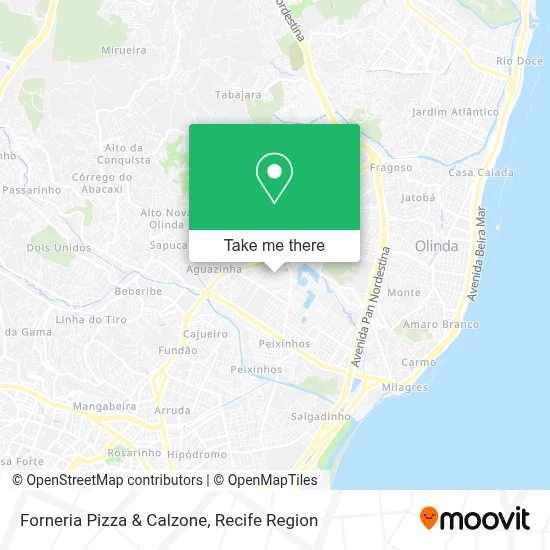 Forneria Pizza & Calzone map