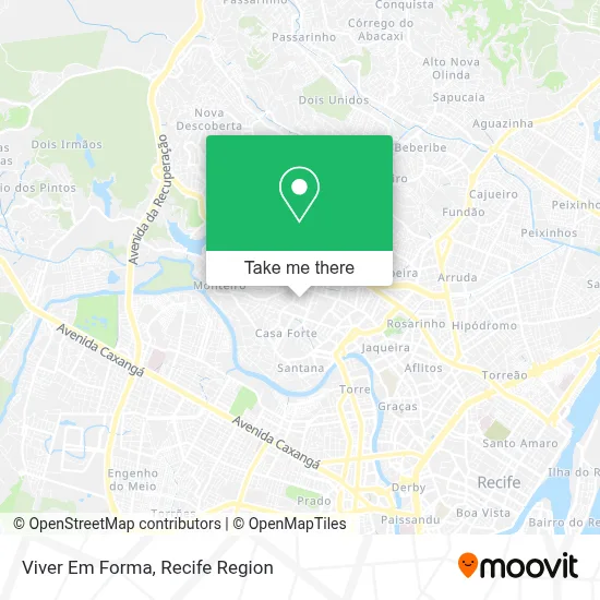 Viver Em Forma map