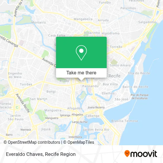 Everaldo Chaves map