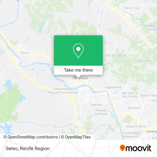 Setec map