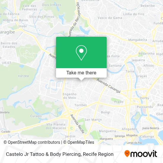 Castelo Jr Tattoo & Body Piercing map