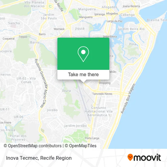 Inova Tecmec map