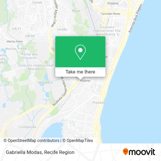 Gabriella Modas map