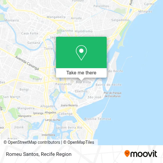 Romeu Santos map