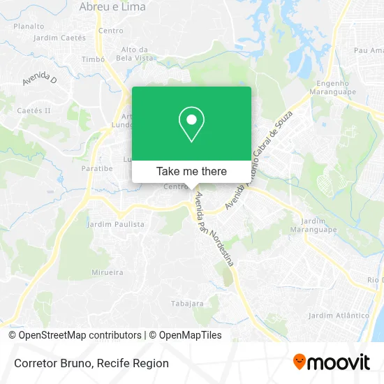 Corretor Bruno map