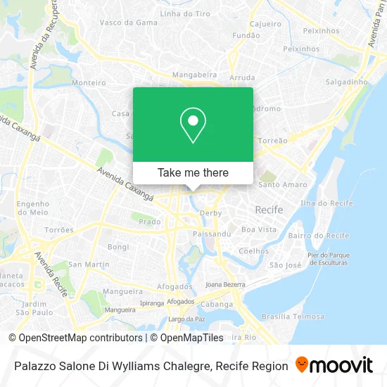 Palazzo Salone Di Wylliams Chalegre map