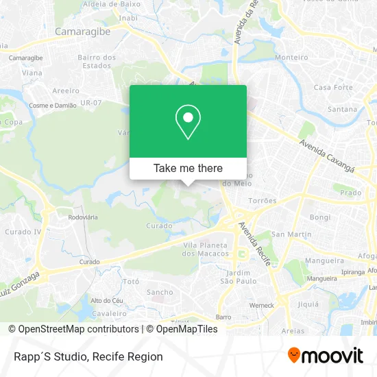 Rapp´S Studio map