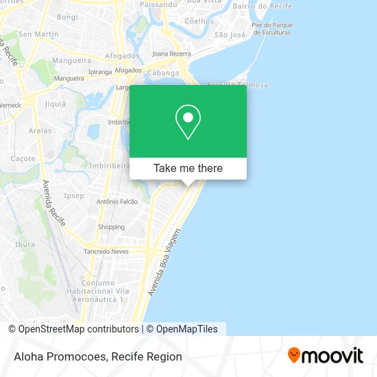 Aloha Promocoes map