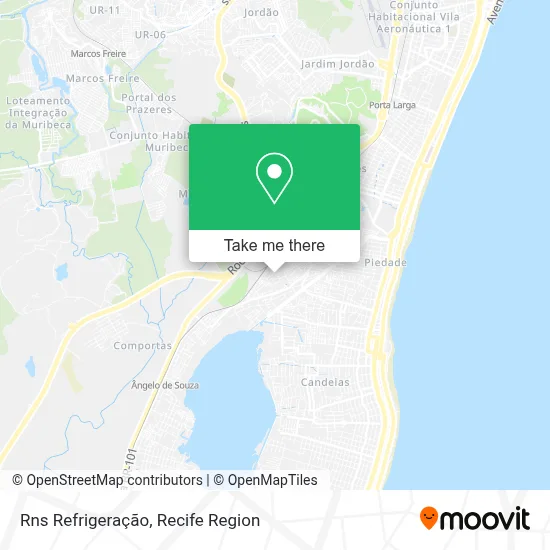 Rns Refrigeração map