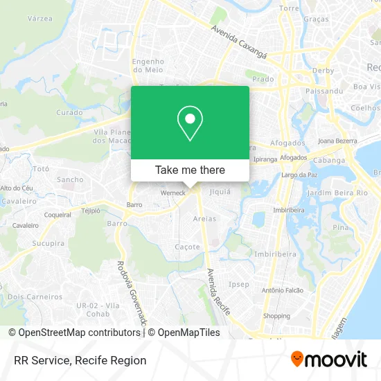 Rr Service map