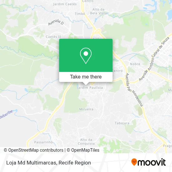 Loja Md Multimarcas map