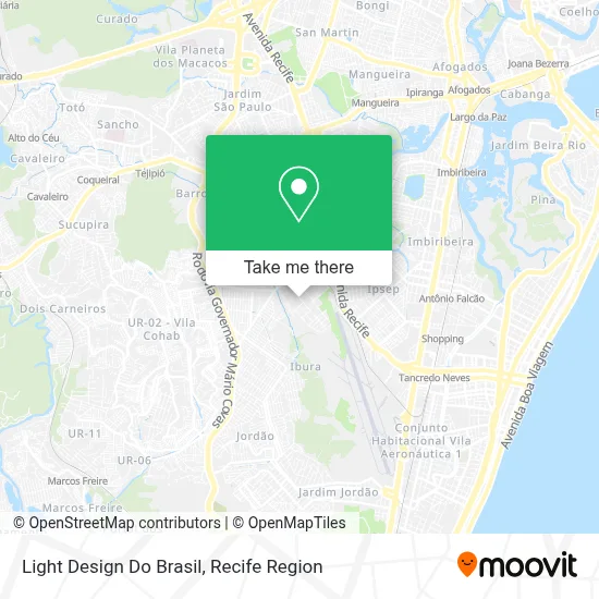 Light Design Do Brasil map