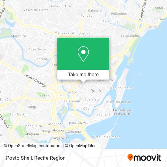Posto Shell map
