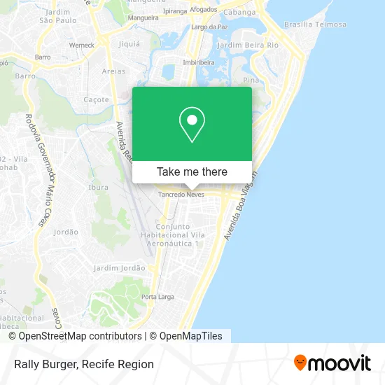 Rally Burger map