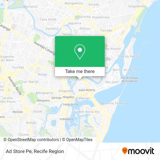 Ad Store Pe map