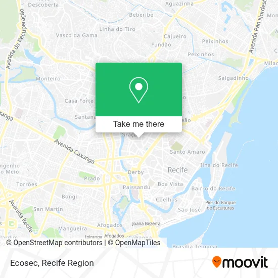 Ecosec map