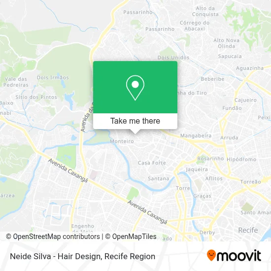 Neide Silva - Hair Design map