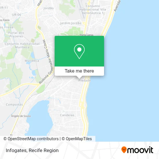 Infogates map