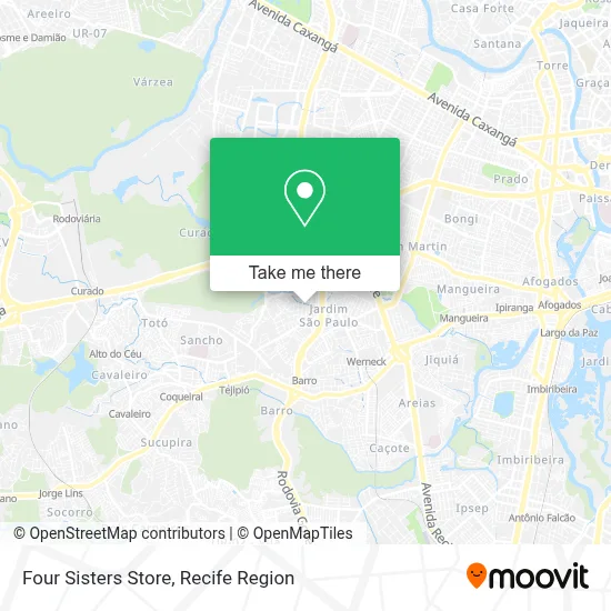 Four Sisters Store map