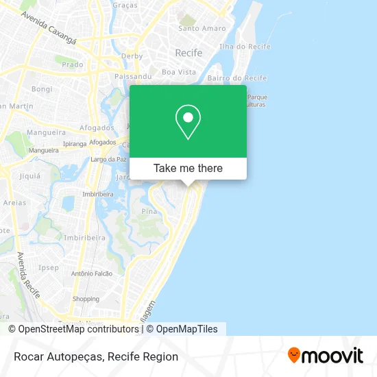 Rocar Autopeças map