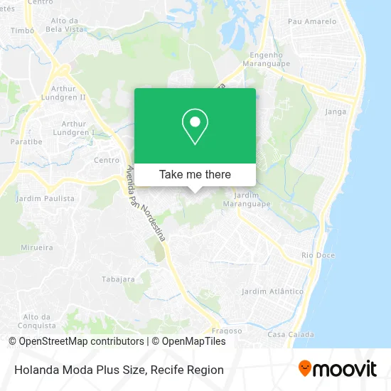 Holanda Moda Plus Size map