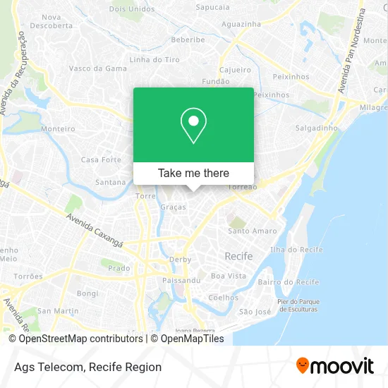 Ags Telecom map