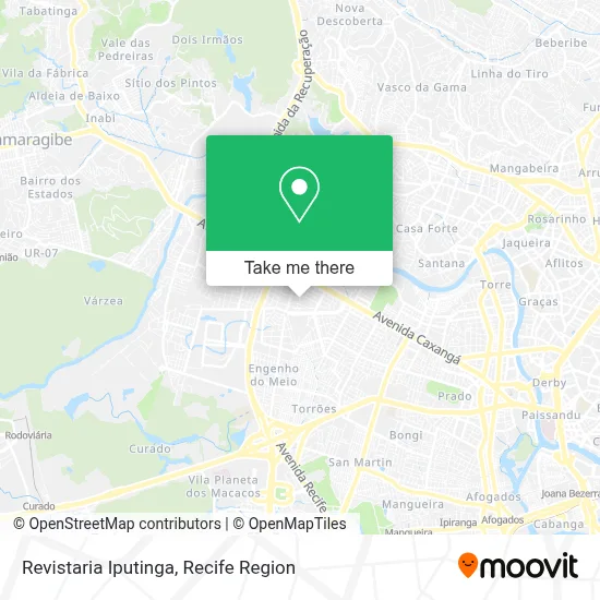 Revistaria Iputinga map