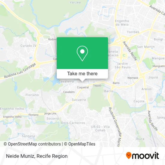 Neide Muniz map