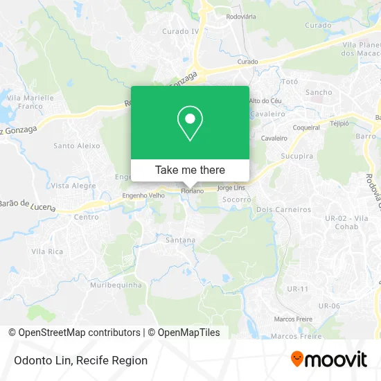 Odonto Lin map