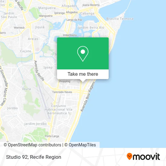 Studio 92 map