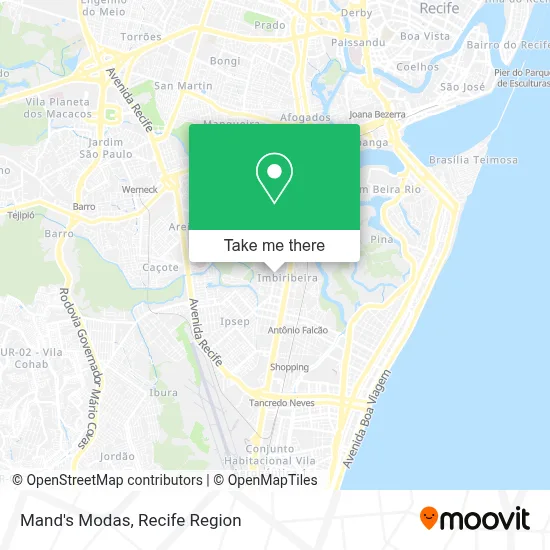 Mand's Modas map