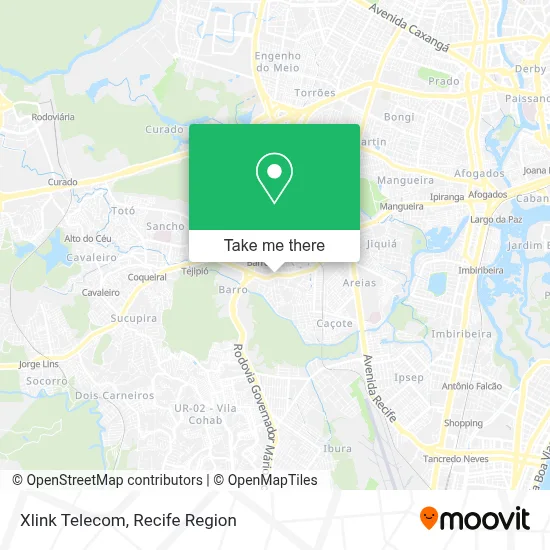 Xlink Telecom map