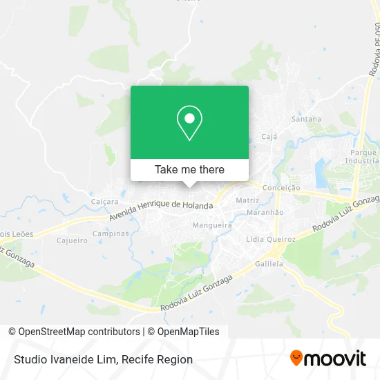 Studio Ivaneide Lim map