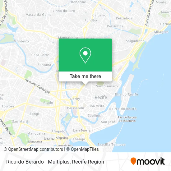Ricardo Berardo - Multiplus map