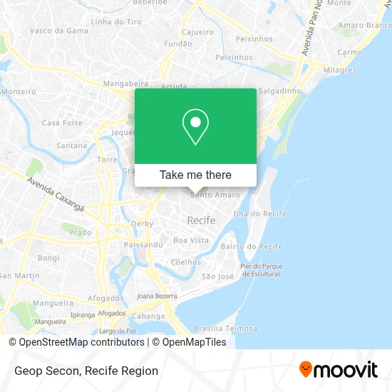 Geop Secon map