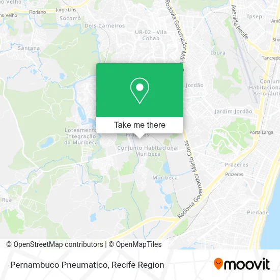 Pernambuco Pneumatico map
