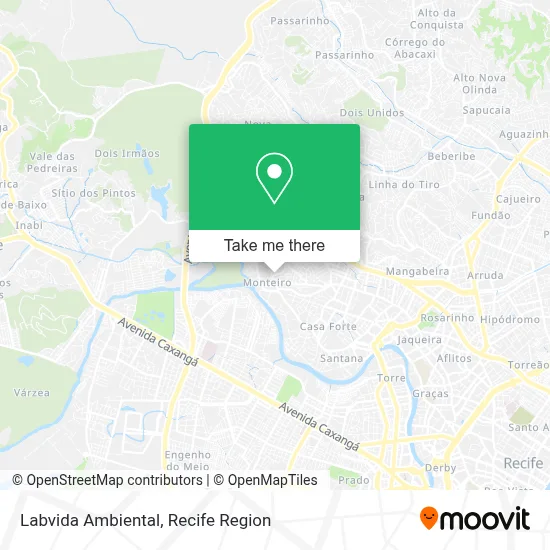 Labvida Ambiental map