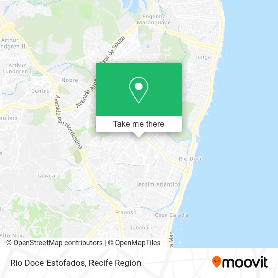 Rio Doce Estofados map